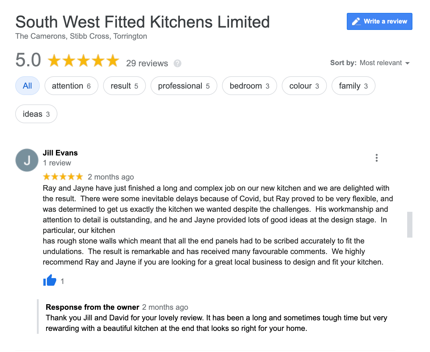 Evans Kitchen Review